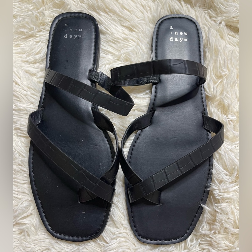 Black A New Day sandals